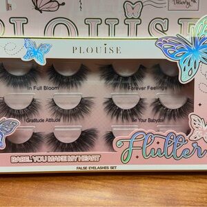P.Louise Flutter False Eyelashes Set